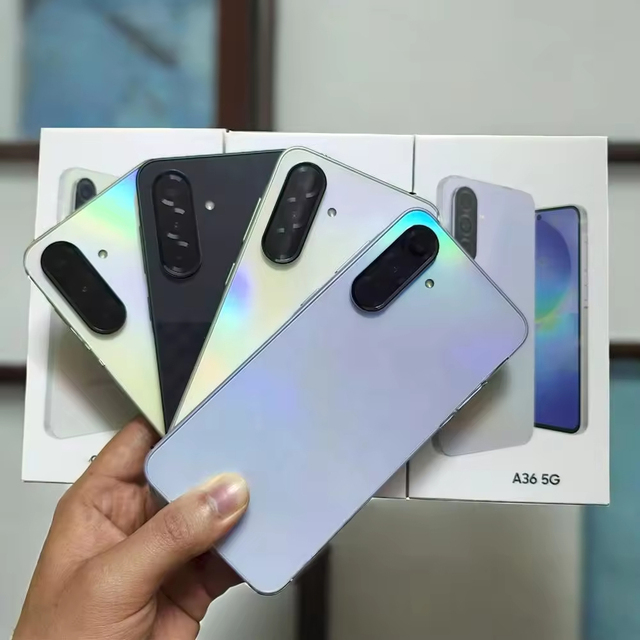 Second Hand Phone for Amsung A36 Smart Mobile Phone Android Cellular Dual Sim 128GB 256GB Used Smartphones
