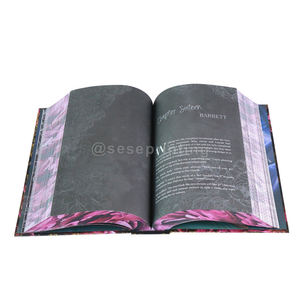 Impresión Offset Personalizada de Novelas a Color con Tapa Dura, Bordes Pintados, Encuadernación Perfecta con Costura por Secciones - Product Image 3