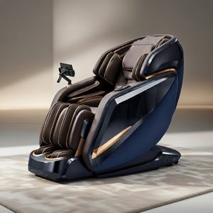 Luxuriöser Smart 4D Massagesessel mit Ganzkörper-Airbags, SL-Track, Zero Gravity, Bein-, Waden- und Fußroller, Rückenheizung, Bluetooth und Sprachsteuerung - Product Image 1
