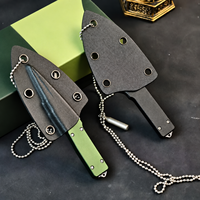 Mini Venom D2 Stahl Klappmesser mit Aluminiumgriff und Kydex-Scheide Taktisches Taschenmesser EDC Fidget-Tool Camping-Überlebens-Geschenk
