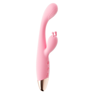 <span class=keywords><strong>Vibratore</strong></span> 2-in-1 per Stimolazione Doppia del Punto G e Clitoride, 12 Modalità di Vibrazione 42 ° Giocattolo Sessuale Intelligente per Donne, Riscaldante, Impermeabile e Ricaricabile - Product Image 4