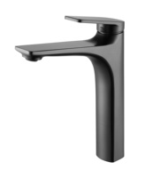 Robinet de lavabo de salle de bain classique en cuivre, monocommande, monotrou, à poser sur le plan, avec mitigeur et cartouche céramique, pour économie d'eau