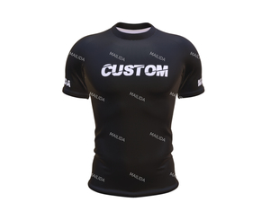 Dropshipping tùy chỉnh jiu jitsu mùa hè UPF50 + thanh thiếu niên & người lớn trống Ngắn Tay Áo phát ban bảo vệ bjj không có gi Rashguard võ thuật mặc - Product Image 6