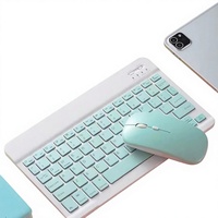 Ensemble clavier et souris sans fil tout-en-un pour tablettes et smartphones iPad pour Vivo - Conception ergonomique - Stock disponible