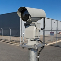 Support motorisé panoramique/inclinaison robuste pour caméra PTZ 15 kg, en alliage d'aluminium, pour surveillance extérieure