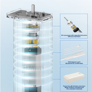 Prix d'usine Rails de rideaux de fenêtre à montage mural Wifi Smart Home Système de rails de rideaux électriques en aluminium avec <span class=keywords><strong>moteur</strong></span> - Product Image 5