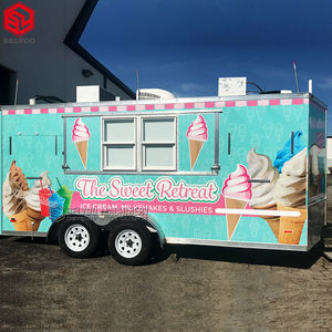 Camión de Comida Personalizado de Fábrica China / Remolque de Comida / Cocina Móvil para Café, Hot Dogs y Aperitivos, Freidora, Carrito de Hot Dogs, Camión de Helados - Product Image 2