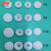 FM T5 résine plastique bouton pression combiné bouton pince presse bricolage bébé tissu pull sacs bouton presse Machine outil de couture
