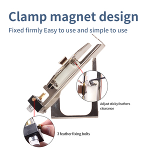 Dụng cụ gắn lông vũ cung tên SPG Archery, kẹp gắn lông vũ, hỗ trợ bắn cung, hỗ trợ gắn lông vũ carbon, lông vũ thật, nam châm thép không gỉ. - Product Image 3