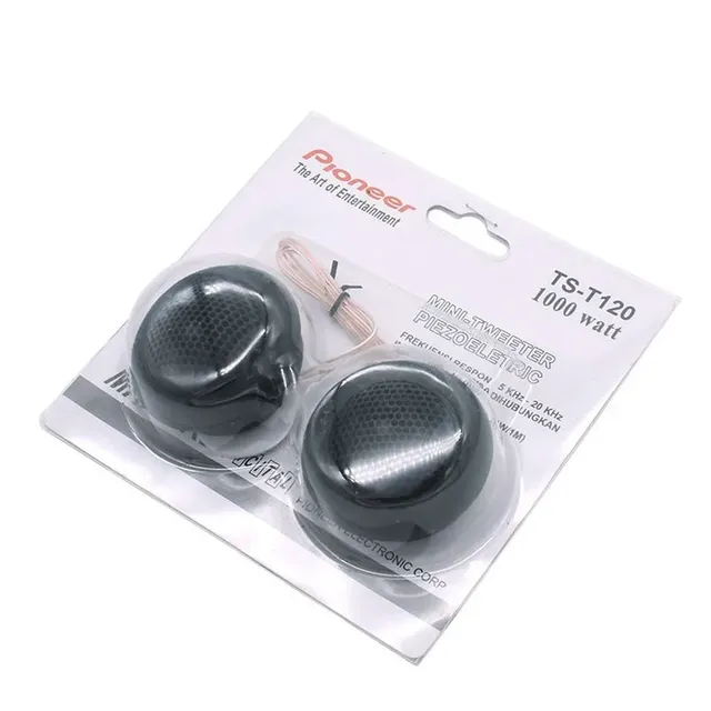 1 Pair 89db Car Audio Hifi TS-T120 Tweeter Speakers Tweeter Frequency Treble Car Speaker Accessories Electronic Accessories