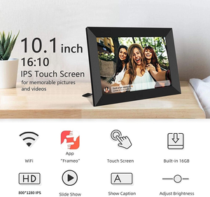 Khung Hình LCD Mỏng WiFi Màn Hình Cảm Ứng Đám Mây 10 Inch Điện Tử Kỹ Thuật Số Album Ảnh Android Tải Xuống Video - Product Image 4