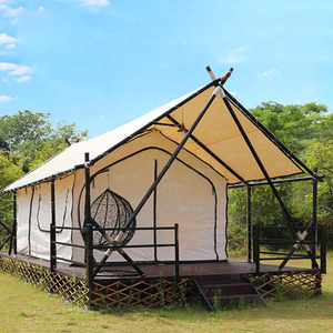 Profesional personalizado al aire libre impermeable lujo Hotel Safari tienda estilo europeo en forma de A nómada para eventos tiendas de campaña - Product Image 5