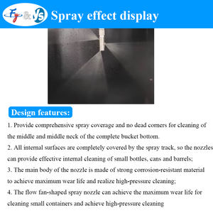 आंतरिक दीवार टैंक को साफ करना उच्च दबाव पल्प वॉशिंग टैंक आंतरिक दीवार को साफ करना जो खनिज पानी की बाल्टी निश्चित नोजल - Product Image 6