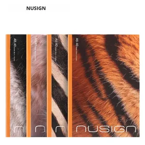 <span class=keywords><strong>Deli</strong></span> Nuse NS350-1 A5 Động Vật Hoang Dã softcover máy tính xách tay 40 Sheets nhiệt ràng buộc dày bìa giấy cho sinh viên - Product Image 6