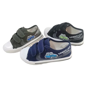 Nhà Máy Tùy Chỉnh Trẻ Em Cổ Điển Tiêm Giày Vải Thoải Mái Giản Dị Ngoài Trời Trường Thể Thao Giày Cho Trẻ Em - Product Image 1