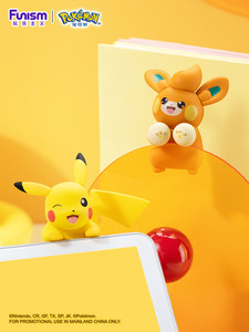 Set di Action Figure Funism Pokemo Eevee Serie Papap, Modellini Pikachu, Statuette Poke Mon, Giocattoli per Bambini, Confezione Sorpresa - Product Image 6