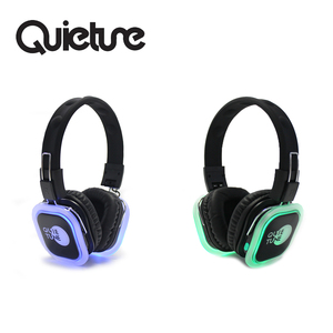 Casque F39 pliable Silent Disco <span class=keywords><strong>3</strong></span> canaux ou plus Émetteur Casque de fitness silencieux avec microphone Logo personnalisé en stock - Product Image 5