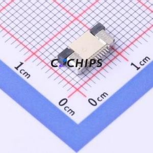 FPC-0.5AX-8PWBH20 FFC/FPC Connector SMD,P=0.5mm Connector Drawer Type Bottom Contact 8P 0.5mm - Product Image 2