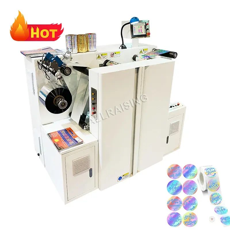 Low Price Holographic Label Printing Machine Hologram Hot Stamping Machine 3D Hologram Sticker Printer Machine