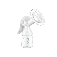 Extracteur de lait maternel de lactation confortable d'approvisionnement d'usine tire-lait manuel portatif de silicone