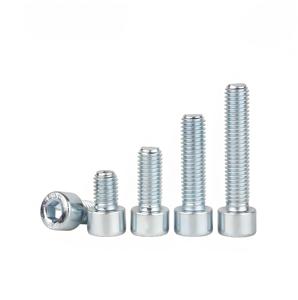 Trung Quốc phần cứng nhà sản xuất của 4.8/8.8/12.9 din912 kẽm Đen ổ cắm đầu thép/Carbon Vít Tiêu chuẩn đồng bằng kết thúc hình lục giác Bolt - Product Image 3