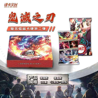 Kartu Permainan Karakter Tanjirou Kamado Nezuko Demon Slayer Langka Asli untuk Penggemar