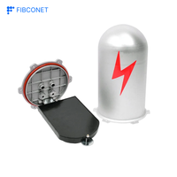 OPGW ADSS Dôme Type 12 24 48 Port Fibre Optique IP68 Étanche Épissure Fermeture Joint Boîte De Jonction Boîtier Épissure Fermeture Boîte