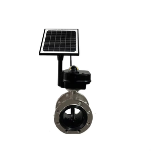 Vanne solaire pour l'<span class=keywords><strong>eau</strong></span> - Contrôleur d'irrigation programmable 4G LORA WIFI pour l'agriculture, vanne à boisseau sphérique à énergie solaire - Product Image 5