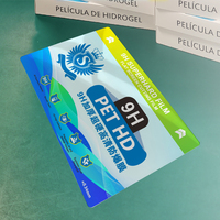 Película de Hidrogel 9H PET Impermeable de 3 Capas para Cortadora Plotter, para Protectores de Pantalla de Móviles, en Stock