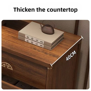 Tủ ngăn kéo kiểu Trung Quốc Tủ lưu trữ phòng khách mới với thiết kế treo tường cho tủ quần áo phòng ngủ - Product Image 3