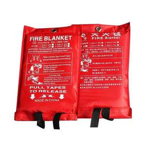 Couverture anti-feu souple et flexible, couverture d'extinction d'incendie d'urgence - Product Image 3