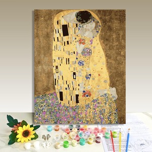 Paint by Numbers for Adults Cartoon Style Scenery Acrylic Painting on <b>Canvas</b> Without <b>Frame</b> Colorful - Product Image 1