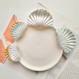 إكسسوارات مخالب بقشرة معدنية كبيرة 8-جديدة عصرية على طراز المحيط ، إكسسوارات مخلبية أنيقة بقشرة معدنية للنساء والفتيات - Product Image 3