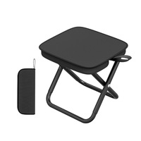 Chaise de camping pliable portable pour l'extérieur, la pêche, les voyages, les trains, le métro/le TGV, chaise de camping de poche, mobilier d'extérieur