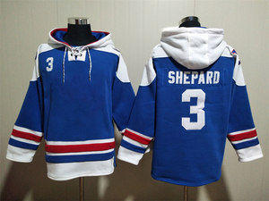 Genähte 3 Shepard 5 Thibodeaux 10 Manning 99 Williams San Francisco American Football Schnür pullover Jersey Hoodie - Product Image 2