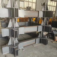 Composant de structure en acier fabriqué sur mesure, sections de cadre en acier soudé haute résistance