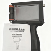 Imprimante à jet d'encre portable respectueuse de l'environnement utilisée pour le codage par lots sur les étiquettes, les cartes et les tubes