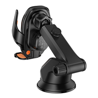 Hoco HW34 Qi 15W Chargeur rapide sans fil Support de téléphone sans fil pour voiture pour iPhone pour Samsung pour Xiaomi Compatible Qi Induction