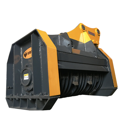 Excavator Mulcher Mulching Repairing Anti-fire Roads for Woods Milling Stumps