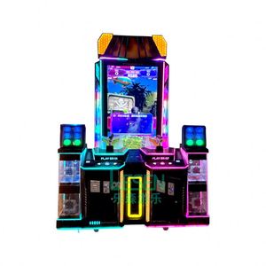 เครื่องเกมยิงปืนหยอดเหรียญในร่ม 2 ผู้เล่น รุ่น Gun King Evolution Simulator ภาษาอังกฤษและสเปน - Product Image 2