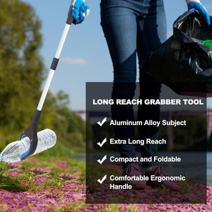 Telescopic Tool Foldable Gripper Extender <b>Hand</b> Tools Litter Reachers Pickers Collapsible Garbage Reacher <b>Grabber</b> Pick up Tools - Product Image 5