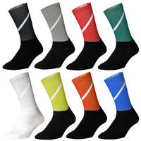 Fabricant chinois SENTUMEI, chaussettes de sport en tricot imprimées numériquement, réfléchissantes, lumineuses, antibactériennes, respirantes, personnalisées