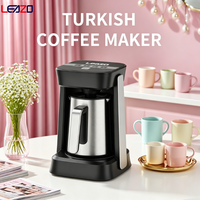Machine à café multifonctionnelle 4-en-1 avec mousseur à lait, cafetière turque anti-débordement, vente en gros directe usine