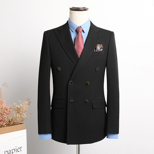 <span class=keywords><strong>2023</strong></span> <span class=keywords><strong>Costume</strong></span> ODM affaires hommes vêtements de cérémonie 3 pièces mince <span class=keywords><strong>costume</strong></span> robe de mariée Double boutonnage smoking réunions costumes hommes costumes - Product Image 2