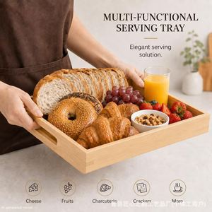 Le charme de la fabrication artisanale : trancheuse à pain en bambou avec supports pour la cuisson, outil de cuisine pour usage domestique - Product Image 4