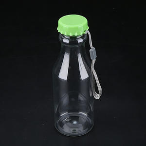 Bouteille en plastique multi-usage écologique en promotion – Garrafa de Plástico durable et portable avec cordon - Product Image 3