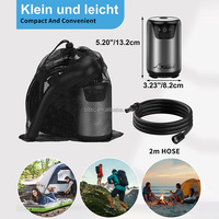 2025 Portable Camping en plein air douches électrique Rechargeable alimenté par batterie douche pour randonnée voyage sac emballage