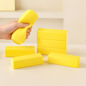Butter Bar <b>Squishy</b> Toy TPR Material Soft Squeeze Desktop Fidget Stress Relief Sensory Toy Realistic Butter Shape Girls Boys - Product Image 3