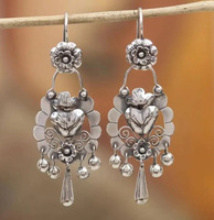 Eropa Bohemian Amerika rumbai anting menjuntai gaya etnik elegan mode telinga kait perhiasan untuk wanita musim gugur musim dingin grosir