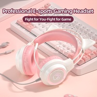 New America SY-G35 filaire casque détachable Microphone 3.5mm Hi-Fi stéréo basse cuir métal affichage numérique éclairage RVB ANC